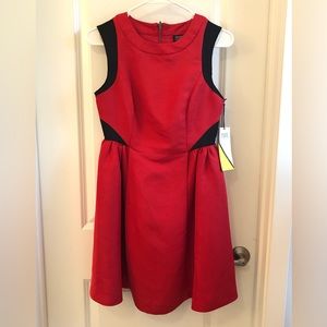 Prabal Gurung Red Dress with Pockets